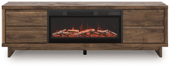 Zadilyn 72" TV Stand with Electric Fireplace - Jay's Mattress Plus (NY)