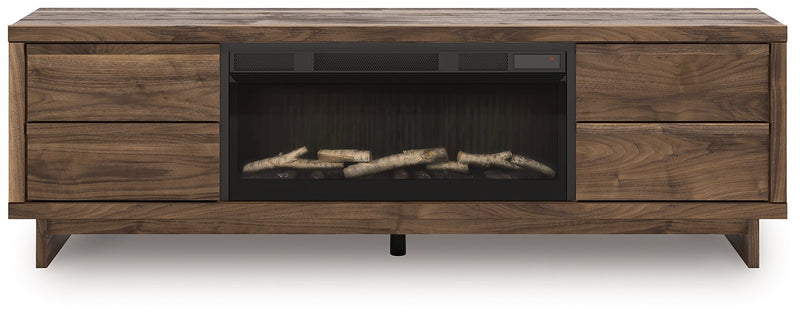 Zadilyn 72" TV Stand with Electric Fireplace - Jay's Mattress Plus (NY)