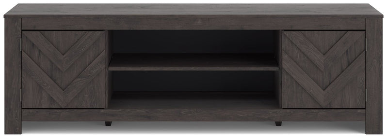 Cayboni 71" TV Stand with Electric Fireplace - Jay's Mattress Plus (NY)