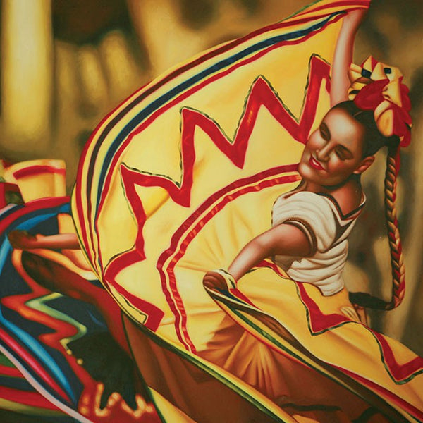 Danza Folklorica Printed Canvas Painting - Jay's Mattress Plus (NY)