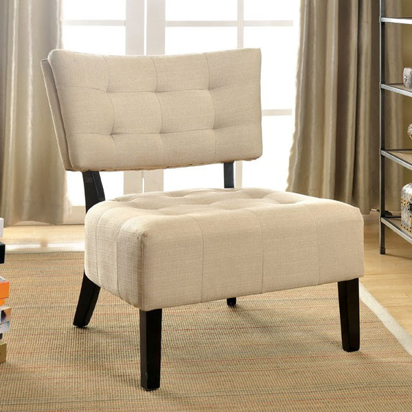 Seia Accent Chair Beige - Jay's Mattress Plus (NY)