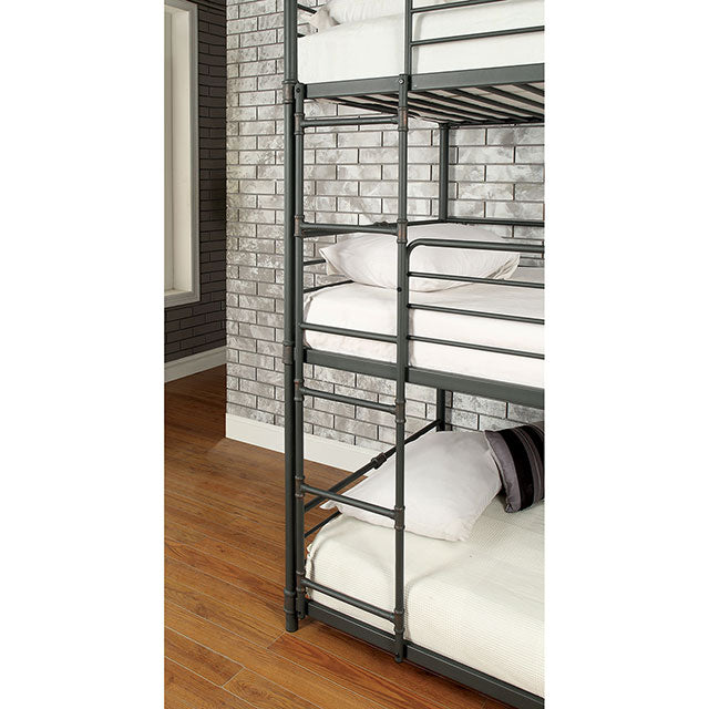 Olga I Antique Black Full/Full Bunk Bed - Jay's Mattress Plus (NY)