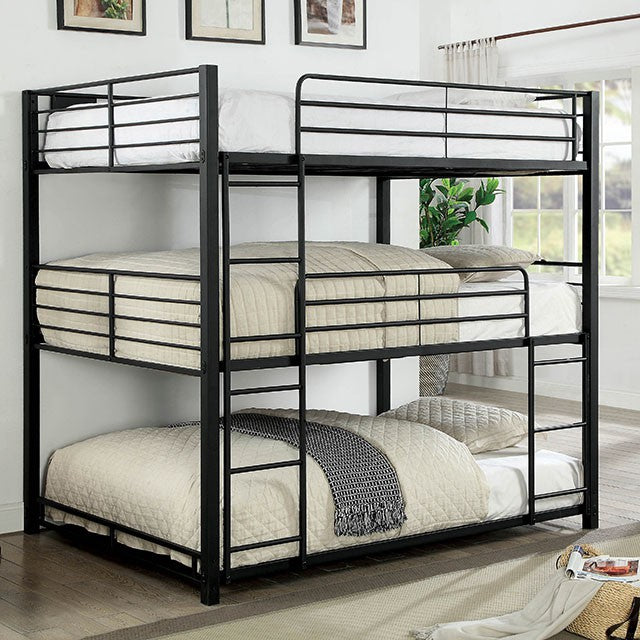 Olga I Antique Black Full/Full Bunk Bed - Jay's Mattress Plus (NY)