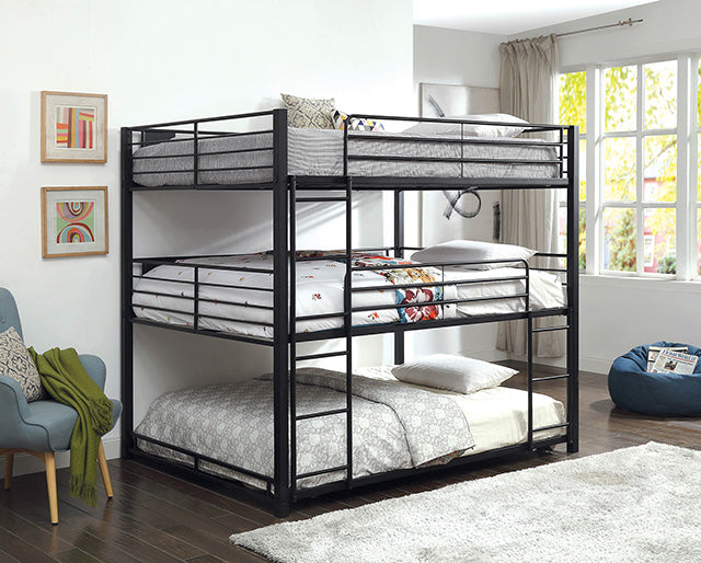 Olga I Antique Black Full/Full Bunk Bed - Jay's Mattress Plus (NY)
