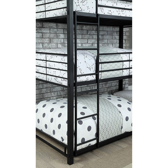 Olga I Antique Black Full/Full Bunk Bed - Jay's Mattress Plus (NY)