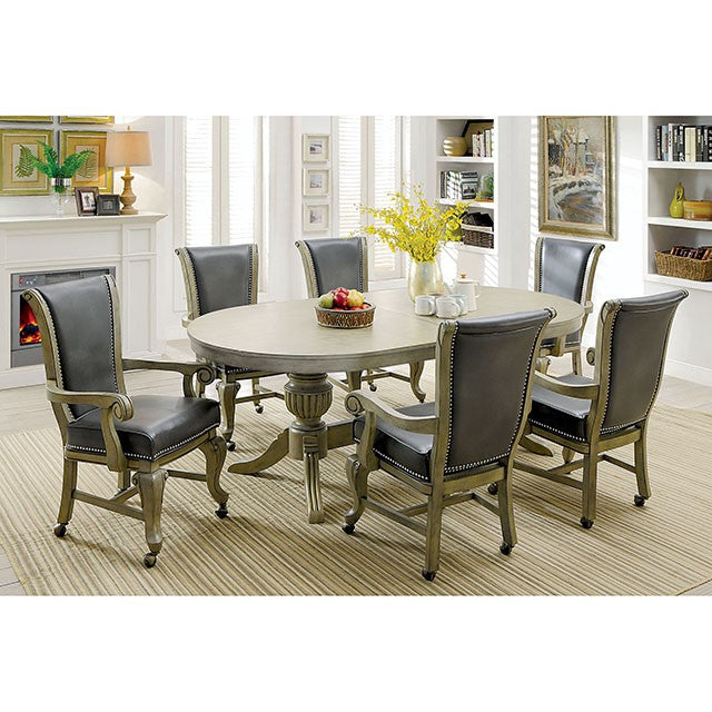 Melina 7 Pc Dining Table Set - Jay's Mattress Plus (NY)