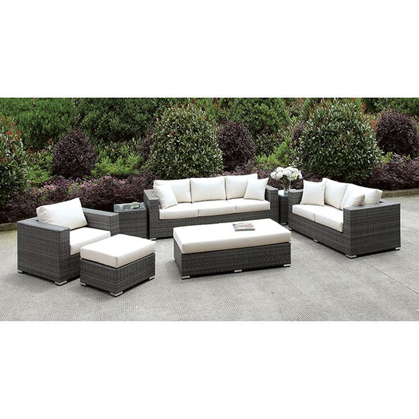 Somani 3 PC SET + 2 End TableS + Ottoman + BENCH - Jay's Mattress Plus (NY)