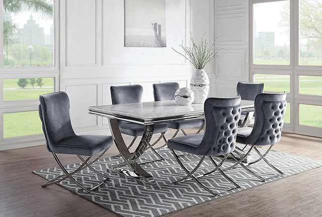 Wadenswil 7 Pc Dining Table Set - Jay's Mattress Plus (NY)