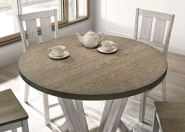 Dakota 5 Pc Counter Ht Table Set - Jay's Mattress Plus (NY)