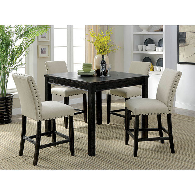Kristie 5 Pc. Counter Ht. Table Set - Jay's Mattress Plus (NY)