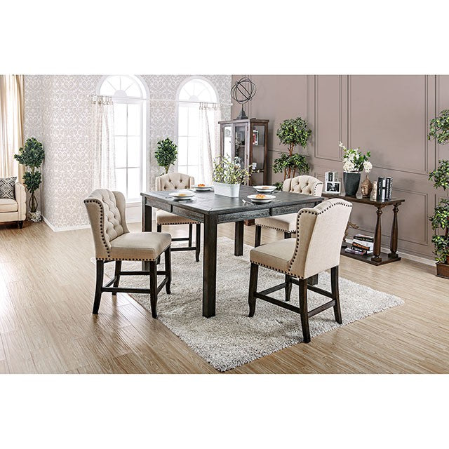 Sania 7 Pc Counter Ht Table Set