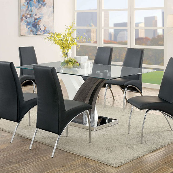 Svana Dining Table Grey - Jay's Mattress Plus (NY)