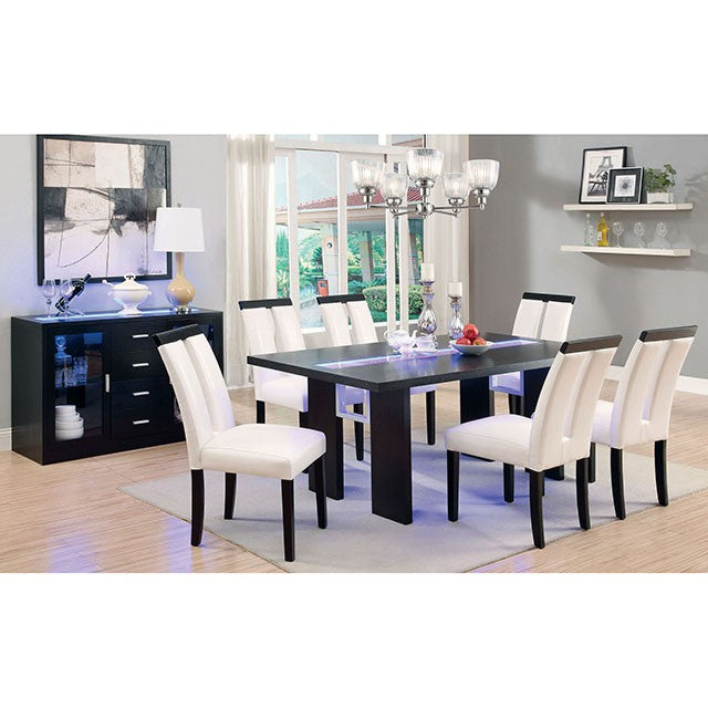Luminar 7 Pc Dining Table Set - Jay's Mattress Plus (NY)