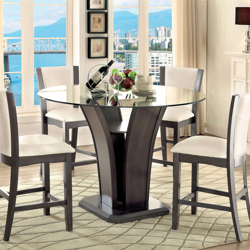 Manhattan 5 Pc Counter Ht Table Set - Jay's Mattress Plus (NY)