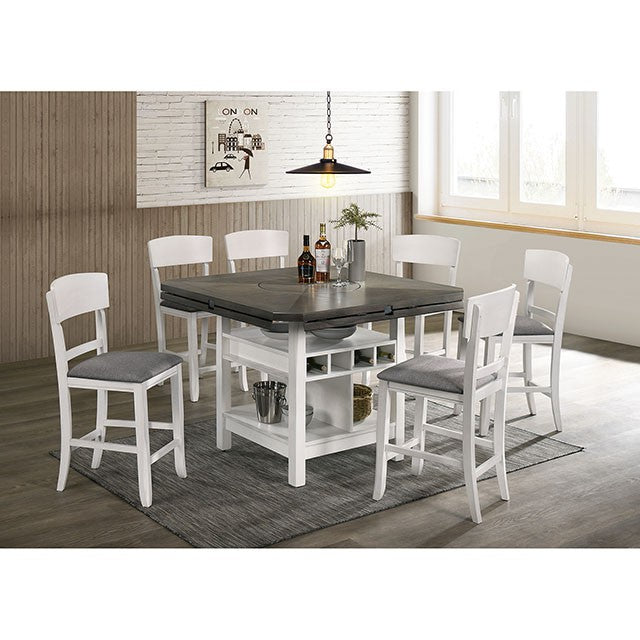 Stacie 7 PC Dining Table Set - Jay's Mattress Plus (NY)