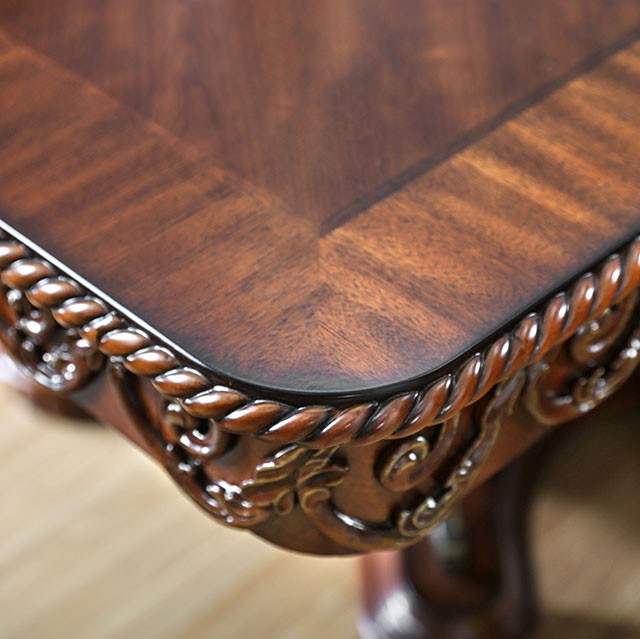 Lucie Brown Cherry Dining Table