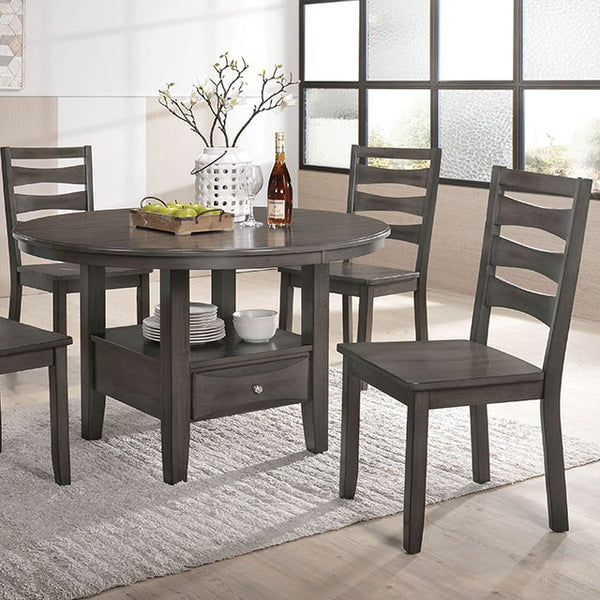 Caprice Dining Table Grey - Jay's Mattress Plus (NY)