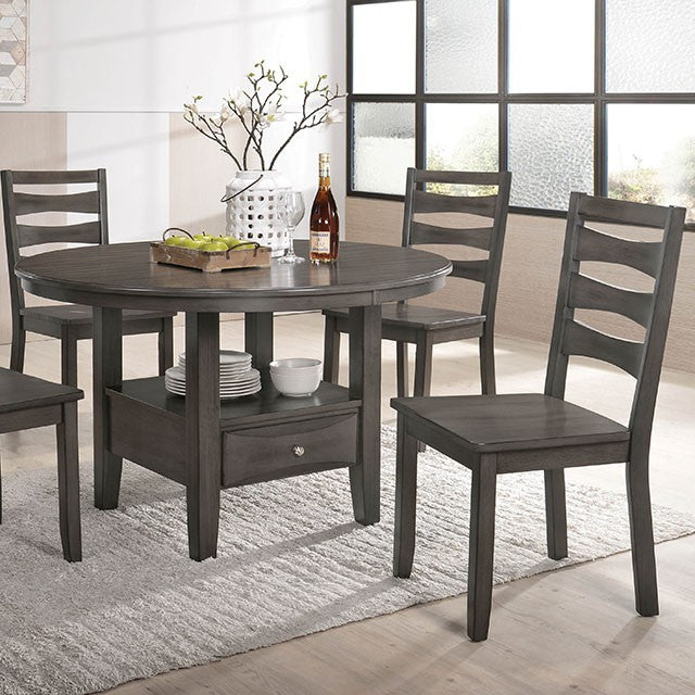 Caprice Dining Table Grey - Jay's Mattress Plus (NY)