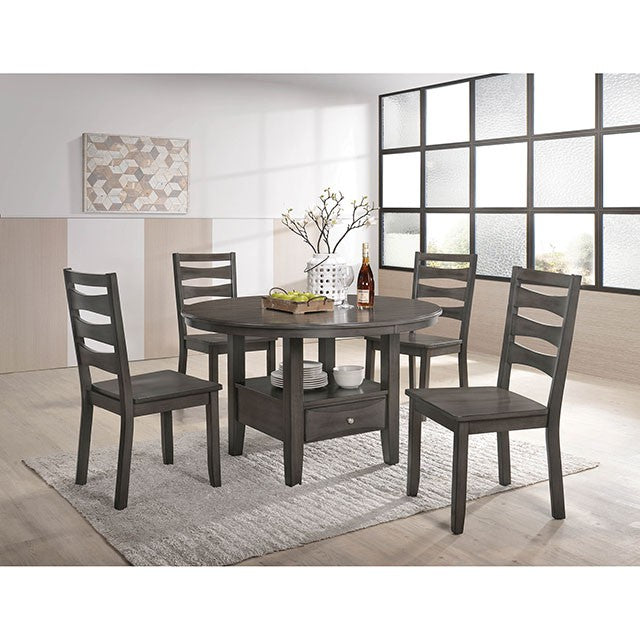 Caprice Dining Table Grey - Jay's Mattress Plus (NY)