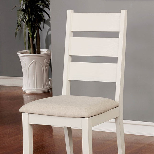 Glenfield Side Chair (2 Ctn) White - Jay's Mattress Plus (NY)