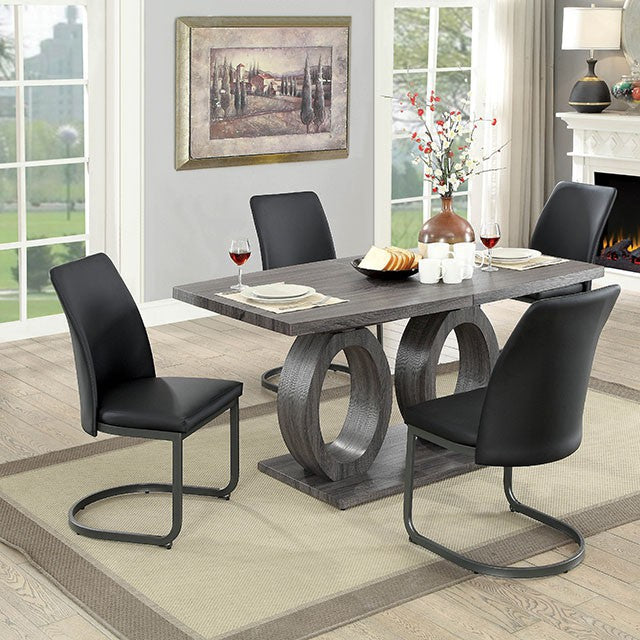 Saskia 7 Pc Dining Table Set - Jay's Mattress Plus (NY)