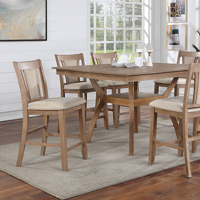 Upminster 7 Pc Counter Ht Table Set - Jay's Mattress Plus (NY)