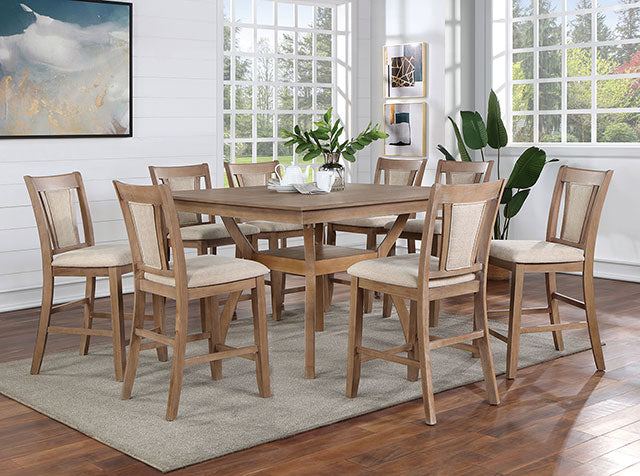 Upminster 7 Pc Counter Ht Table Set - Jay's Mattress Plus (NY)