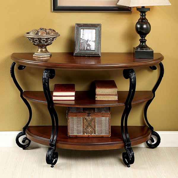 MAY Brown Cherry Sofa Table - Jay's Mattress Plus (NY)