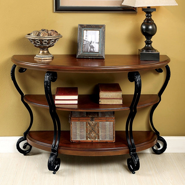 MAY Brown Cherry Sofa Table - Jay's Mattress Plus (NY)