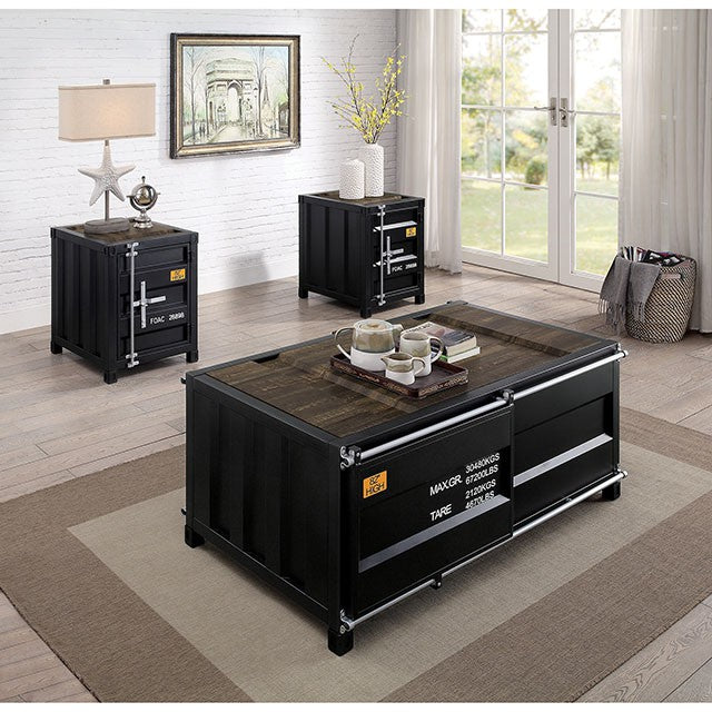 Dicargo Coffee Table Black - Jay's Mattress Plus (NY)