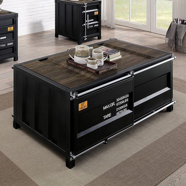 Dicargo Coffee Table Black - Jay's Mattress Plus (NY)