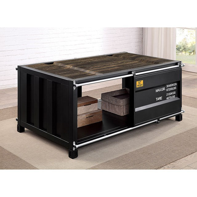 Dicargo Coffee Table Black - Jay's Mattress Plus (NY)