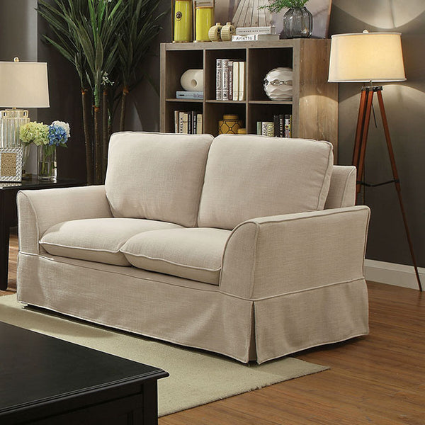 Maxine Love Seat Beige - Jay's Mattress Plus (NY)