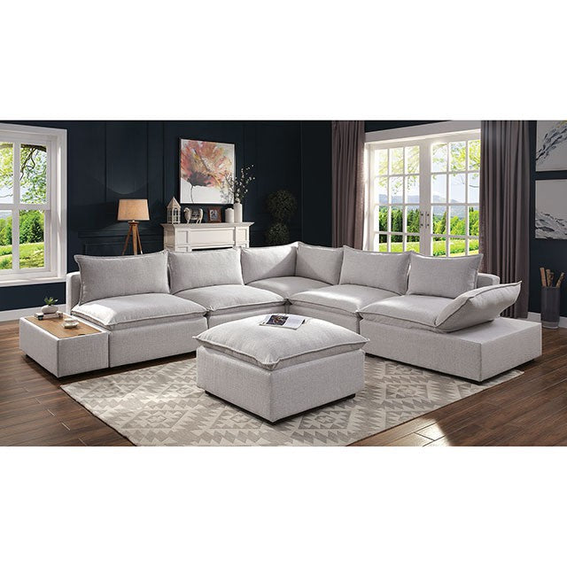 Arlene Sectional White - Jay's Mattress Plus (NY)
