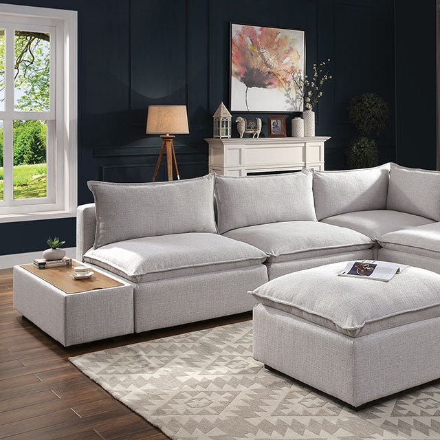 Arlene Sectional White - Jay's Mattress Plus (NY)