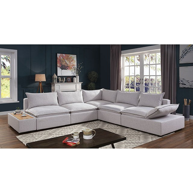 Arlene Sectional White - Jay's Mattress Plus (NY)