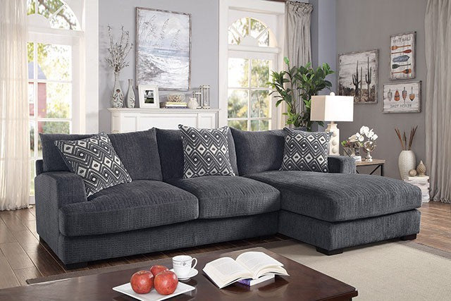 Kaylee L-Sectional w/ Right Chaise - Jay's Mattress Plus (NY)