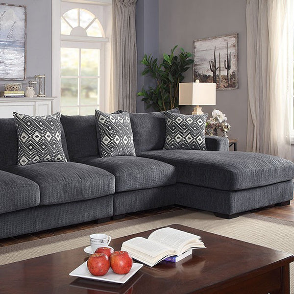 Kaylee Large L-Sectional w/ Right Chaise - Jay's Mattress Plus (NY)