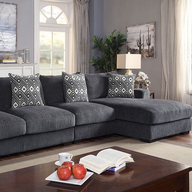 Kaylee Large L-Sectional w/ Right Chaise - Jay's Mattress Plus (NY)