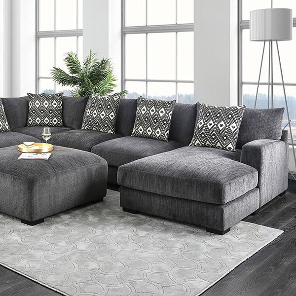 Kaylee U-Sectional w/ Right Chaise - Jay's Mattress Plus (NY)