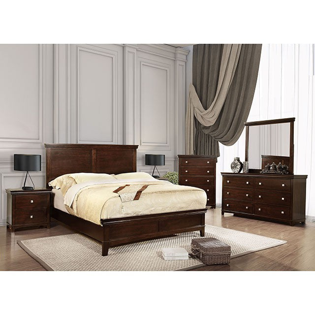 Spruce Bed Chrome & Expresso - Jay's Mattress Plus (NY)