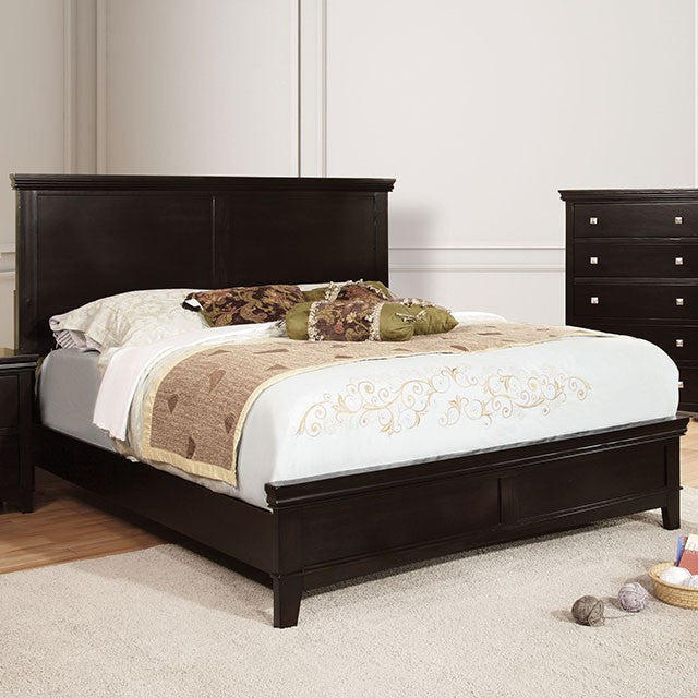 Spruce Full & Queen Bed Chrome & Expressso - Jay's Mattress Plus (NY)