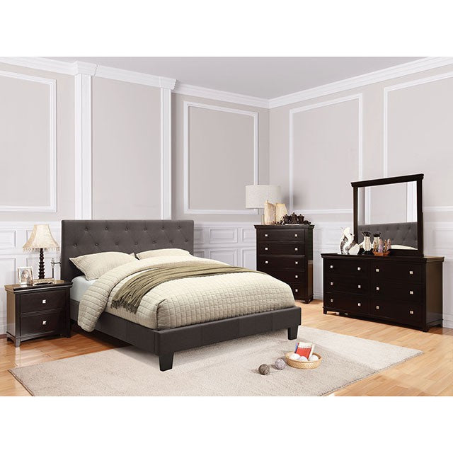 Leeroy Bed Ivory & Brown - Jay's Mattress Plus (NY)