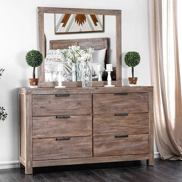 Wynton Weathered Light Oak Dresser image