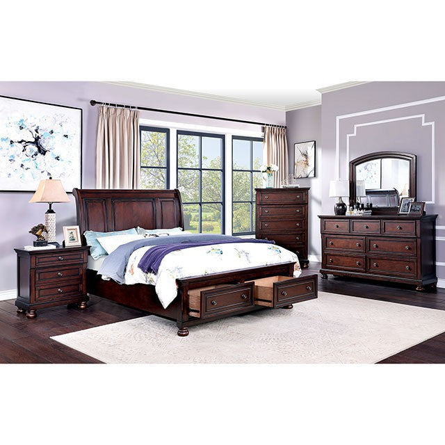 Wells Queen Bed Chrome - Jay's Mattress Plus (NY)