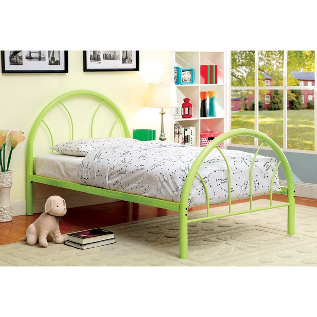 Rainbow Full Bed Black, White, Silver, Black, & Green - Jay's Mattress Plus (NY)