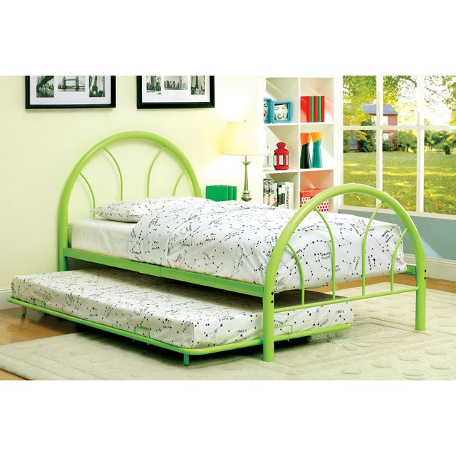 Rainbow Full Bed Black, White, Silver, Black, & Green - Jay's Mattress Plus (NY)