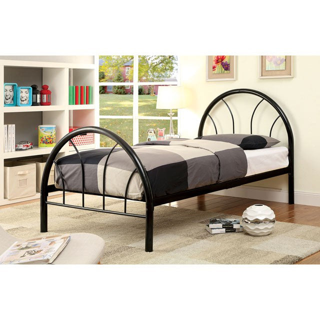 Rainbow Full Bed Black, White, Silver, Black, & Green - Jay's Mattress Plus (NY)