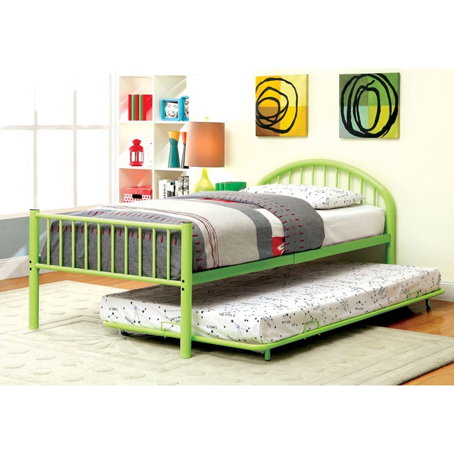 Rainbow Full Bed Black, White, Silver, Black, & Green - Jay's Mattress Plus (NY)