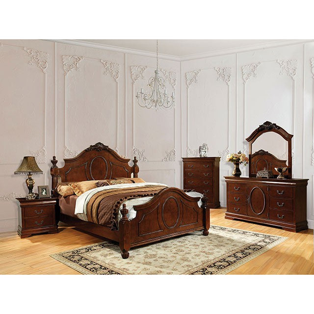 Velda Night Stand Chrome - Jay's Mattress Plus (NY)
